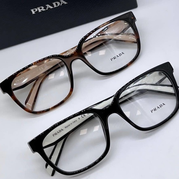 Prada Accessories - NEW Prada PR17ZV Eyeglasses Frames in Brown Powder